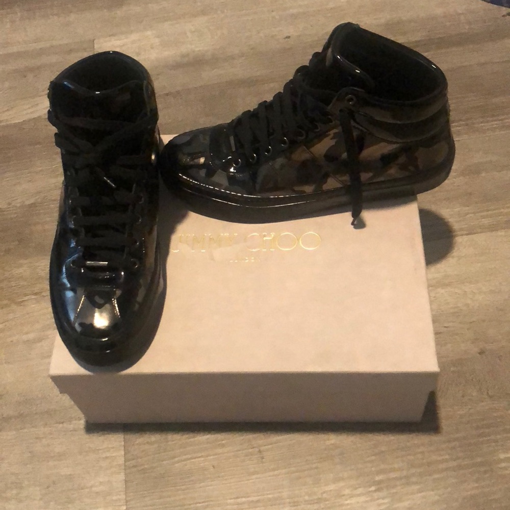 Jimmy Choo Black/Gunmetal